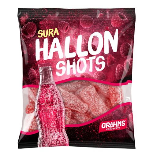 Sura Hallonshots 80g x 14st