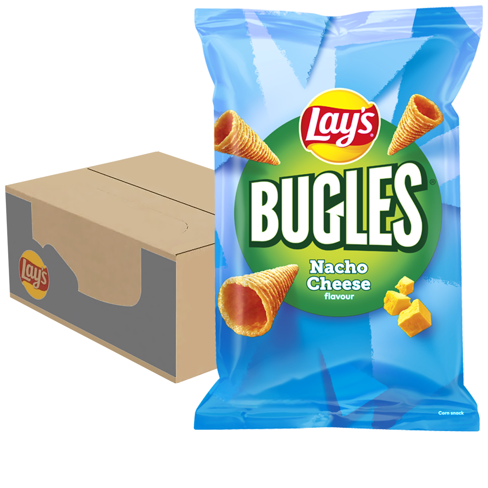 Lay´s Bugles Nacho Cheese 24st x 125g