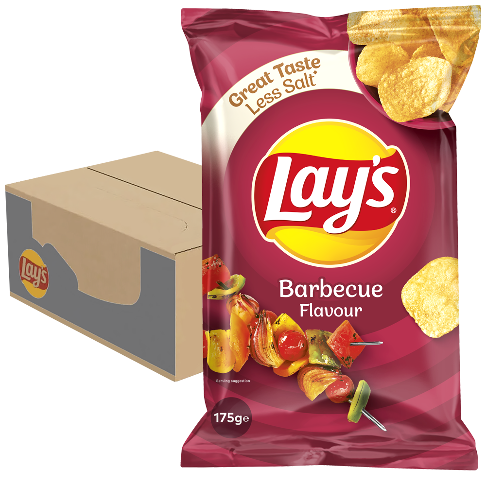 Lay´s Chips BBQ 18st x 175g