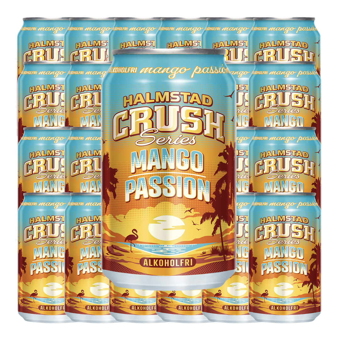 Halmstad Crush Mango Passion 33cl x 24st