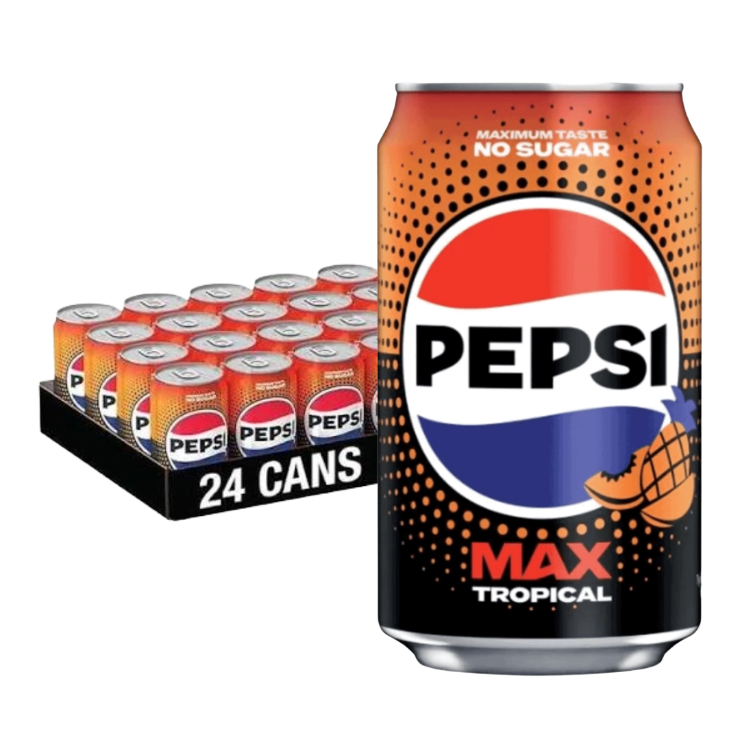 Pepsi Max Tropical 24 x 33cl