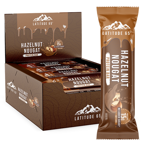 Latitude 65 Bar Hazelnut 45g x 12st