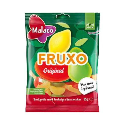 Malaco Fruxo 95g x 28st