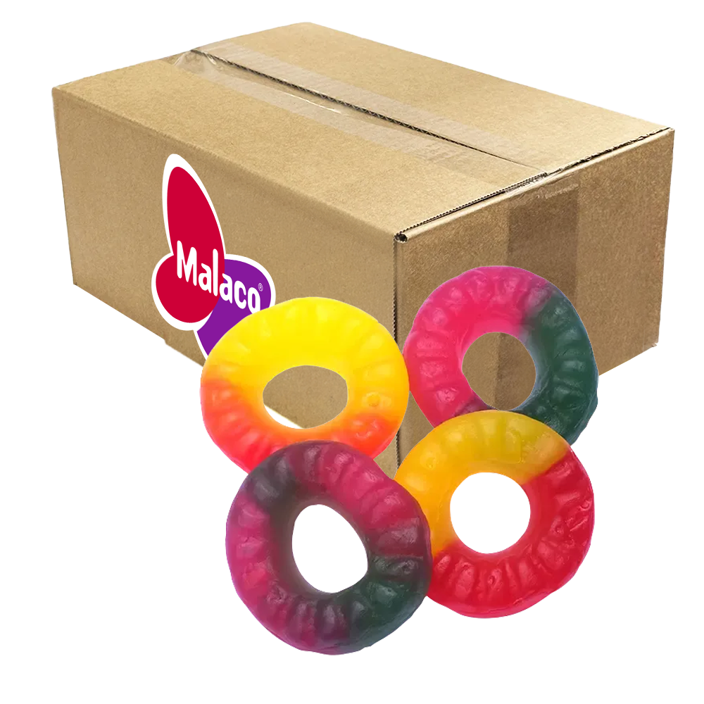 Malaco Fruity Rings 3kg