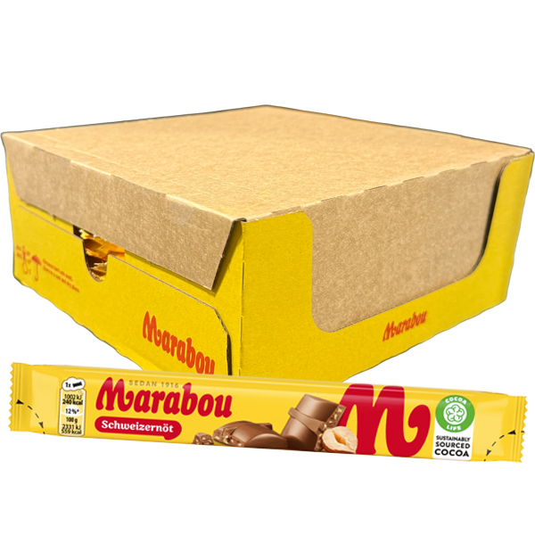 Marabou Schweizernöt Choklad 43g x 36st
