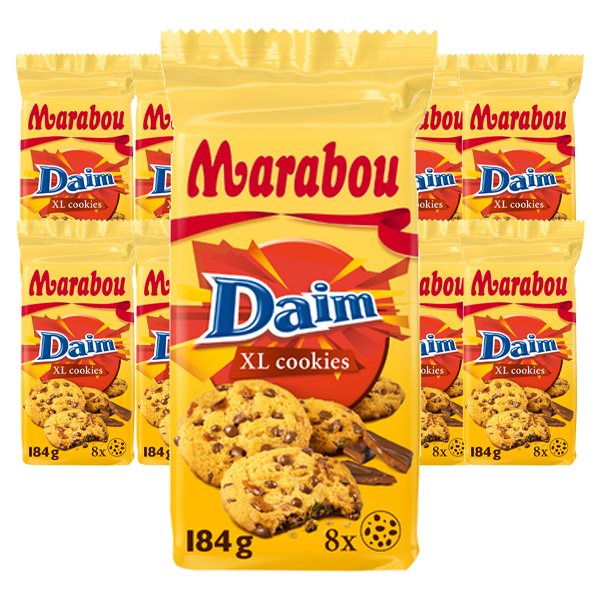 Marabou XL Cookies Daim 184g x 10st