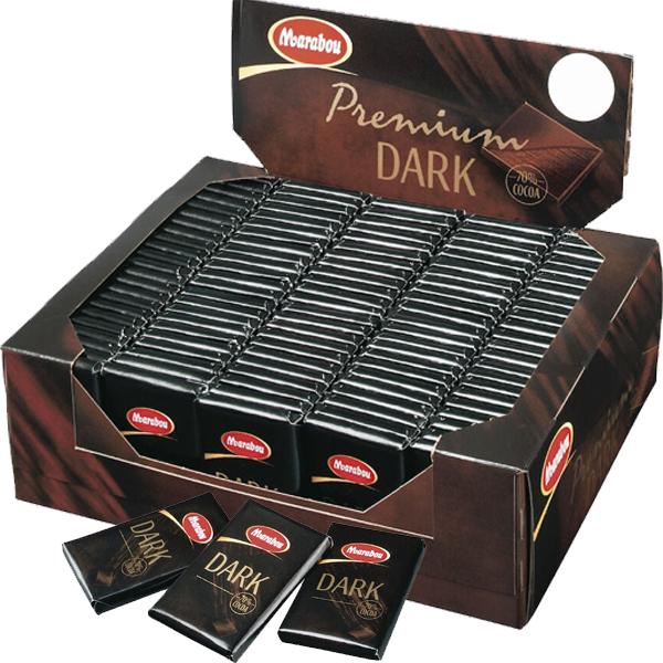 Marabou Premium Mini 70% 120st