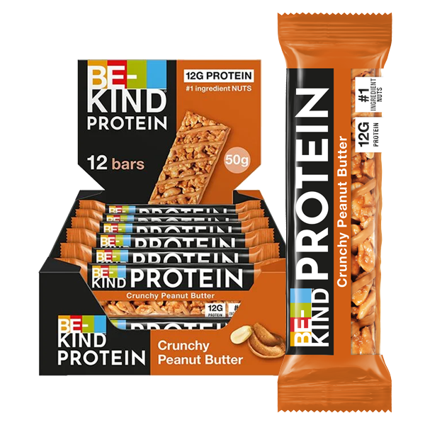 Be-Kind Proteinbar Crunchy PnB 50g x12st