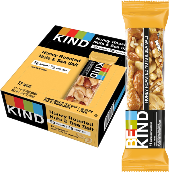 Be-Kind Roasted Nuts&Seasalt 40g x 12st