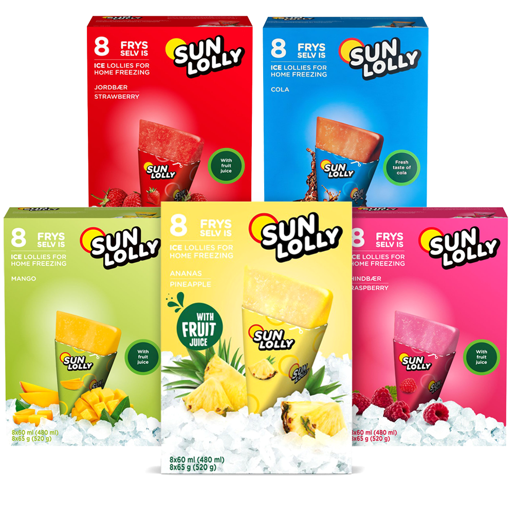 Sun Lolly Mix (5st 8-pack)