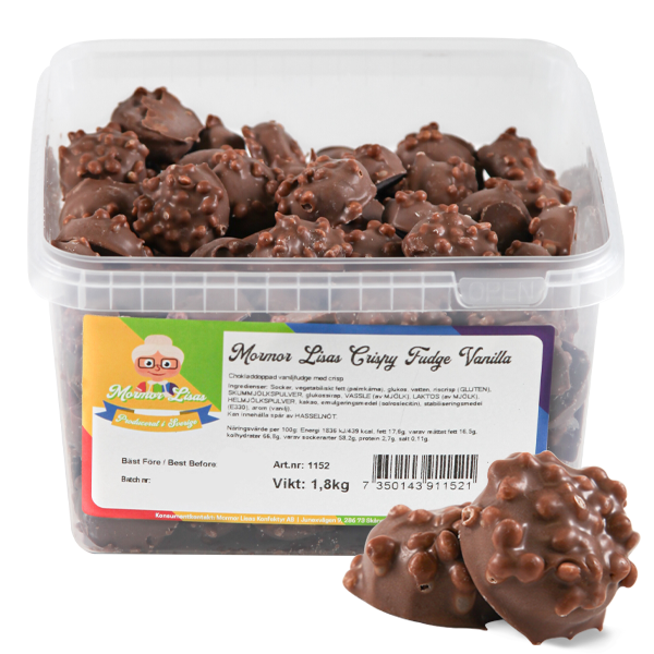 Mormor Lisas Crispy Fudge Vanilla 1,8kg
