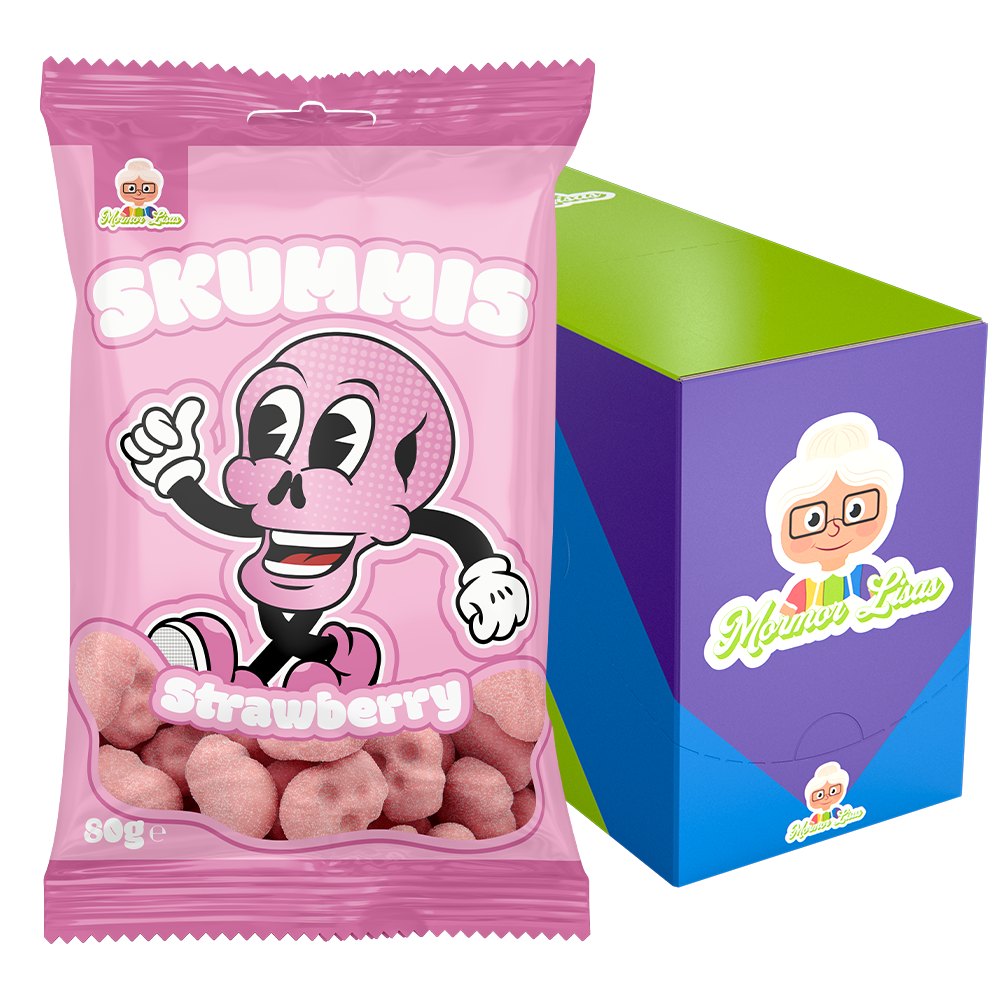 Skummis Strawberry 80g x 18st
