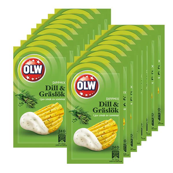 Dipmix Dill & Gräslök 16 st x 24 g