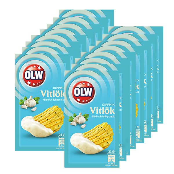 Dipmix Vitlök 16 st x 21 g