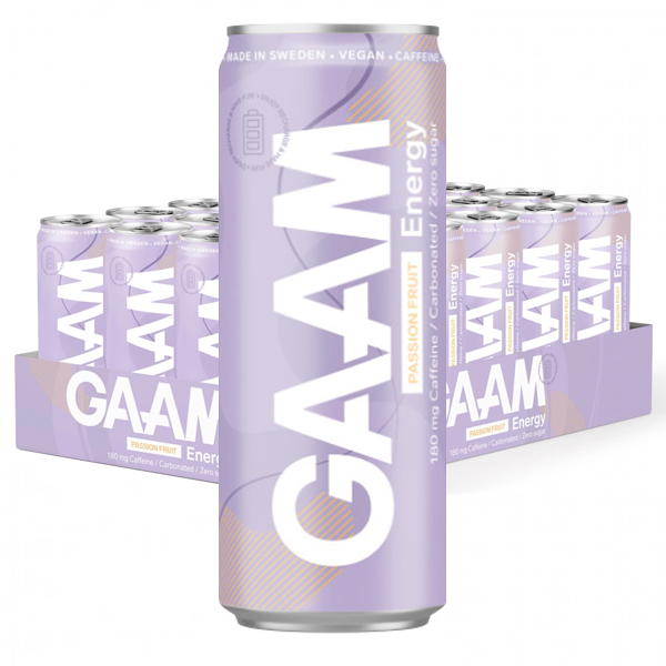GAAM Energy Passion Fruit 24x33cl