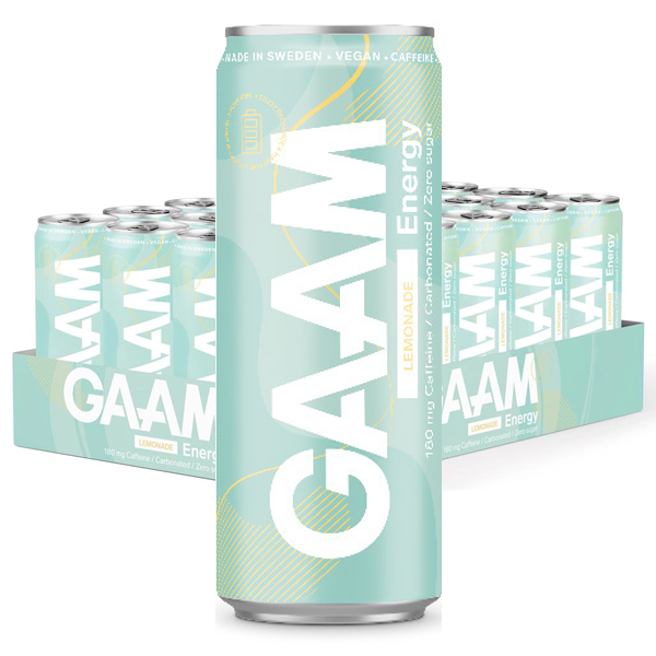 GAAM Energy Lemonade 24x33cl