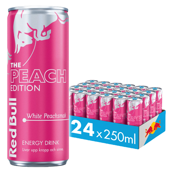 Red Bull White Peach 25cl x 24st