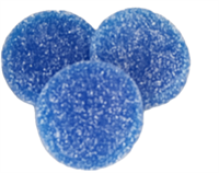 Sura Blåa Smileys 2kg