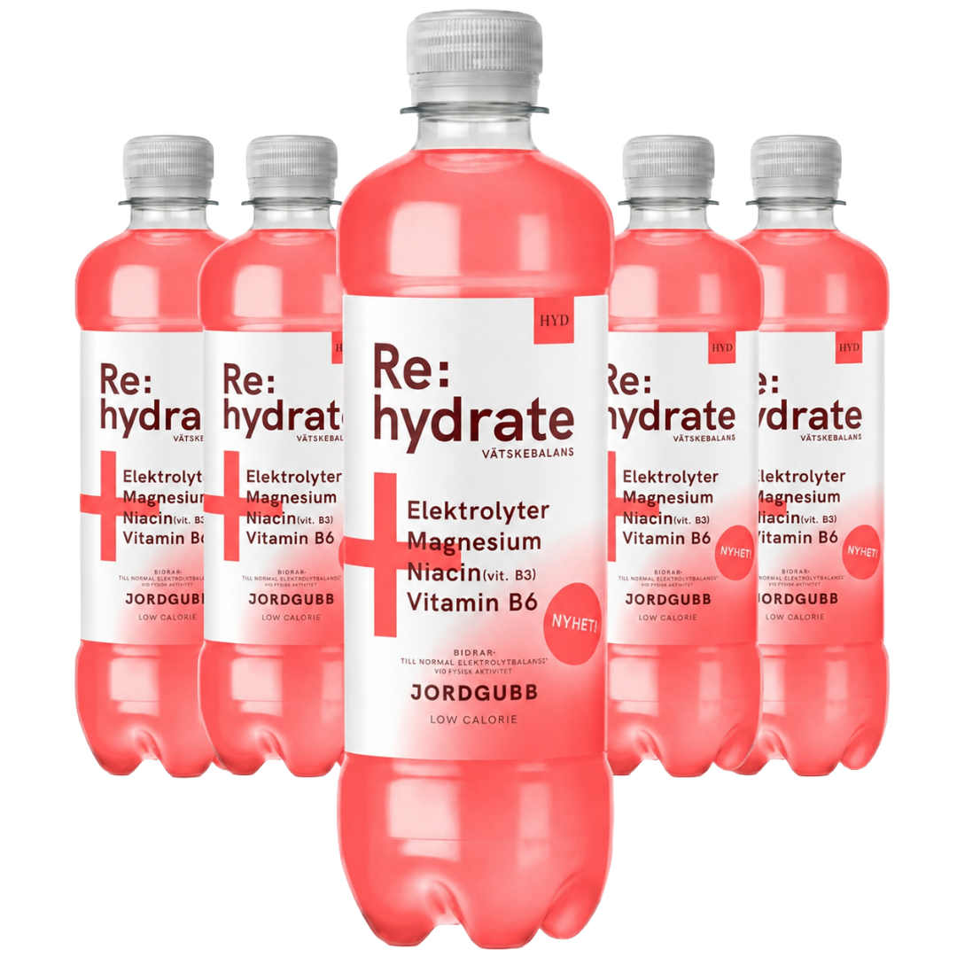 Rehydrate Jordgubb 50cl x 6st