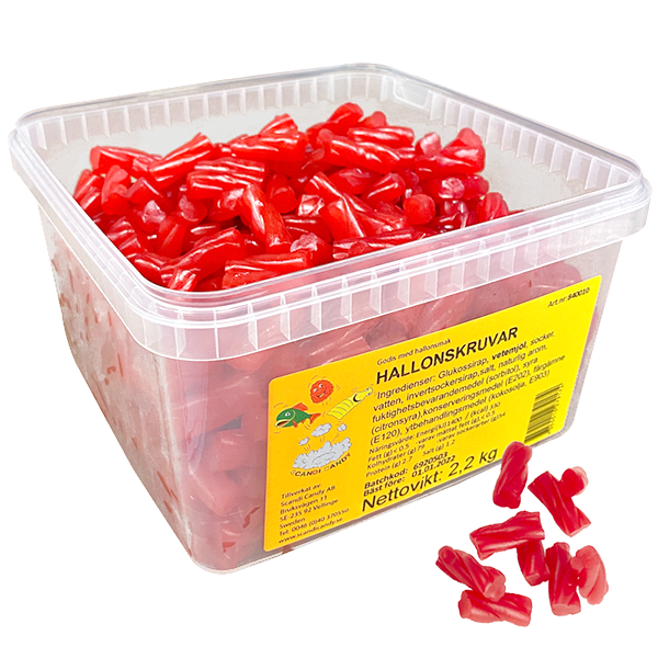 Hallonskruvar Scandi Candy 2,2kg