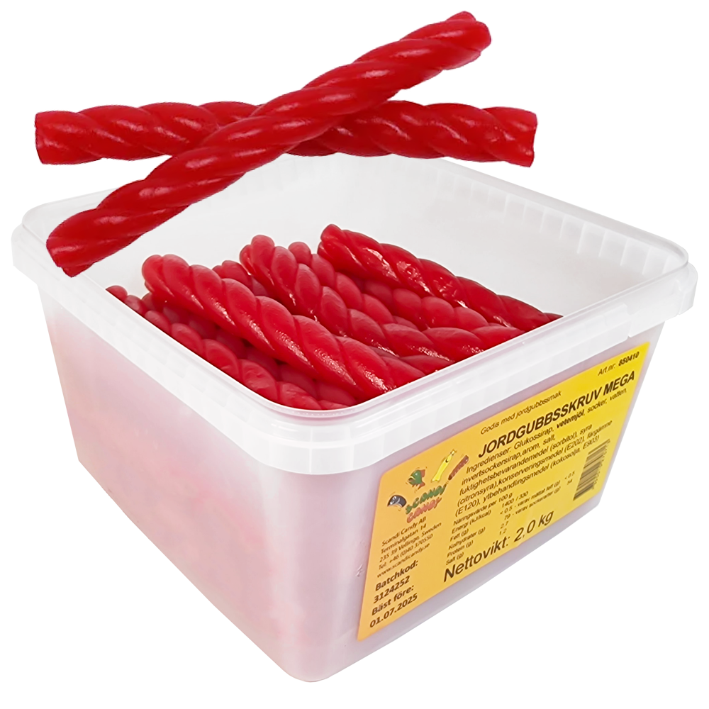 Jordgubbskruv Mega Size 2kg