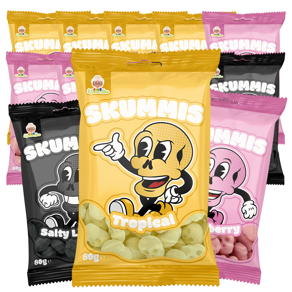 10st - Skummis Mix 80g 2:a sort