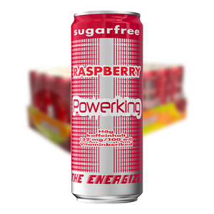 Powerking Raspberry Sockerfri 24 x 25cl