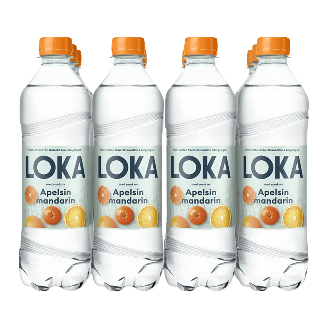 Loka Apelsin Mandarin 50cl x 12st