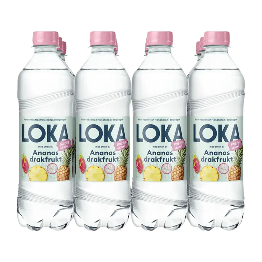 Loka Ananas Drakfrukt 50cl x 12st