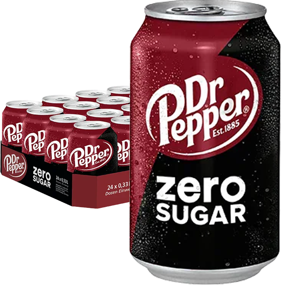 Dr Pepper Zero 33cl x 24st