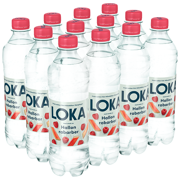 Loka Hallon Rabarber 12x50cl