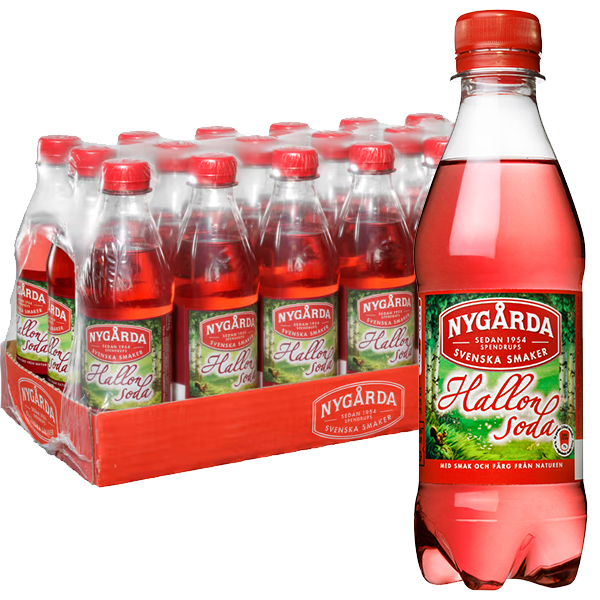 Nygårda Hallonsoda 33cl x 18st