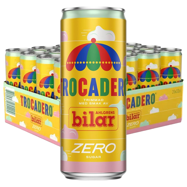 Trocadero Bilar Zero 33cl x 20st