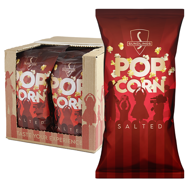 Sundlings Salted Popcorn 40g x 12st