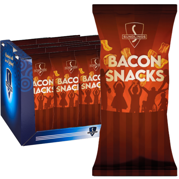 Sundlings Baconsnacks 16st 125g