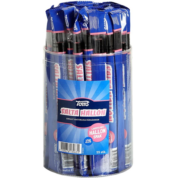 Pingvinstång Salta Hallon 55st