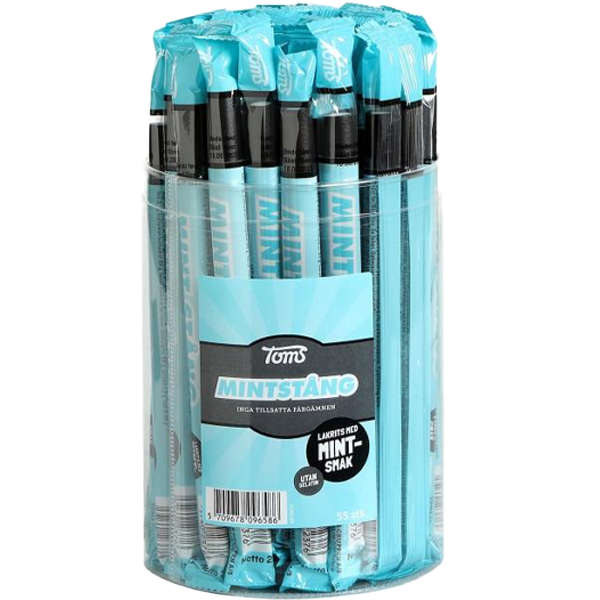 Pingvinstång Mint - 55st