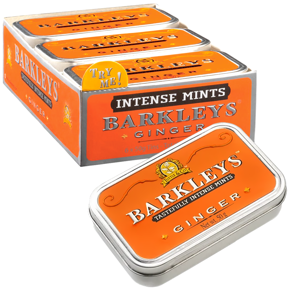 Barkleys Ginger 50G x 6st