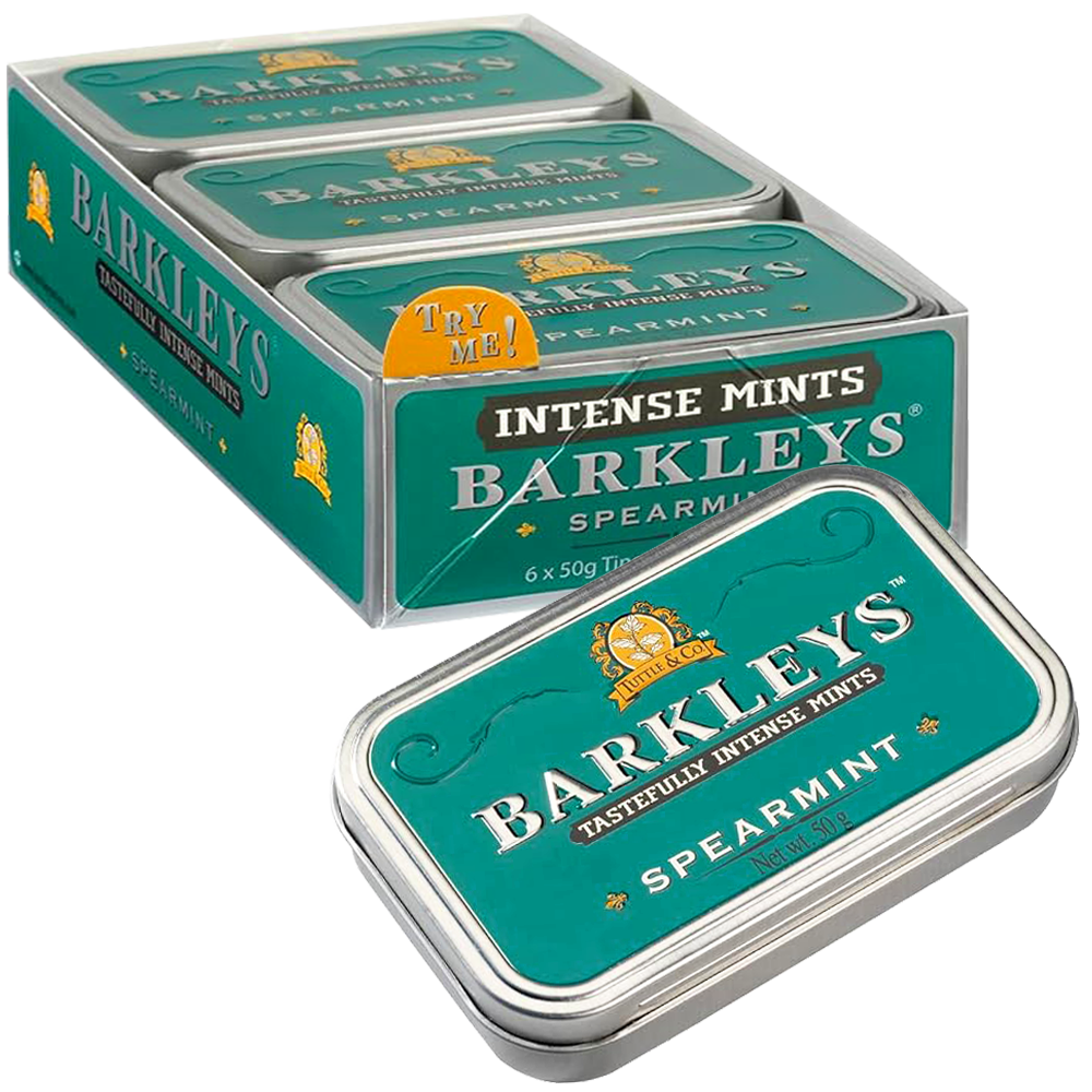 Barkleys Spearmint 50G x 6st