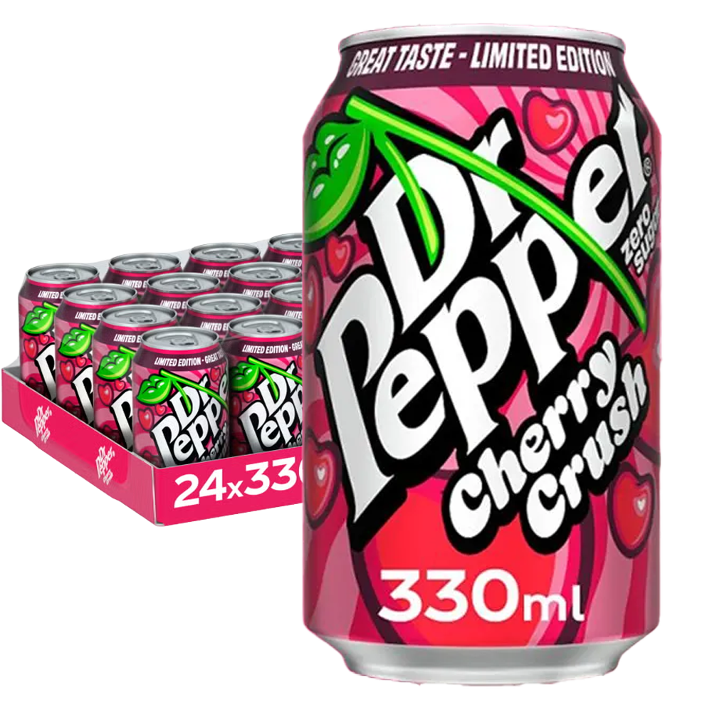 Dr Pepper Cherry Crush Zero 35,5cl x 24