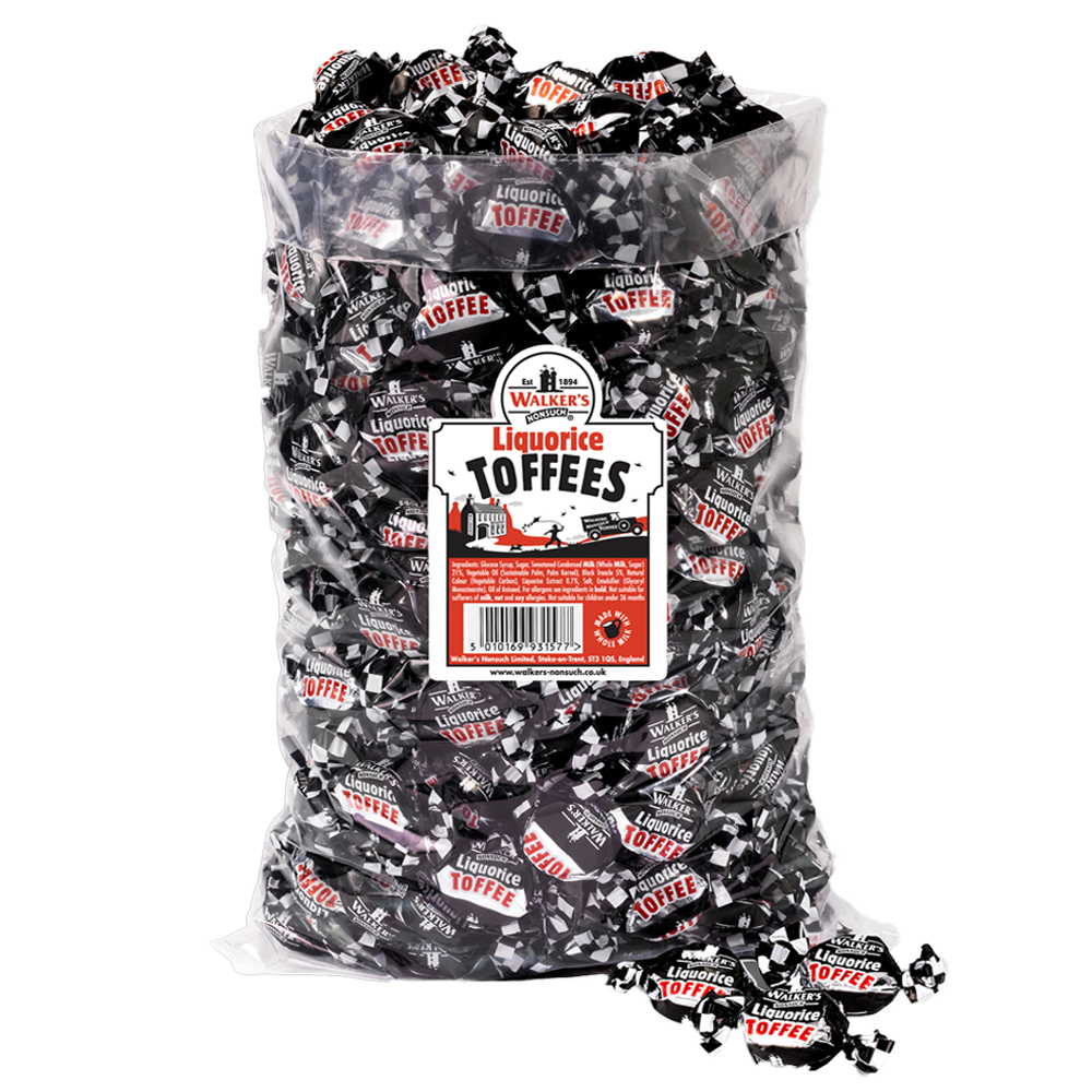 Walkers Liquorice Toffees 2,5kg