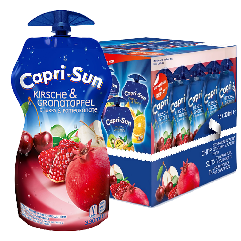 Capri-Sun Körsbär Granatäpple 33CL
