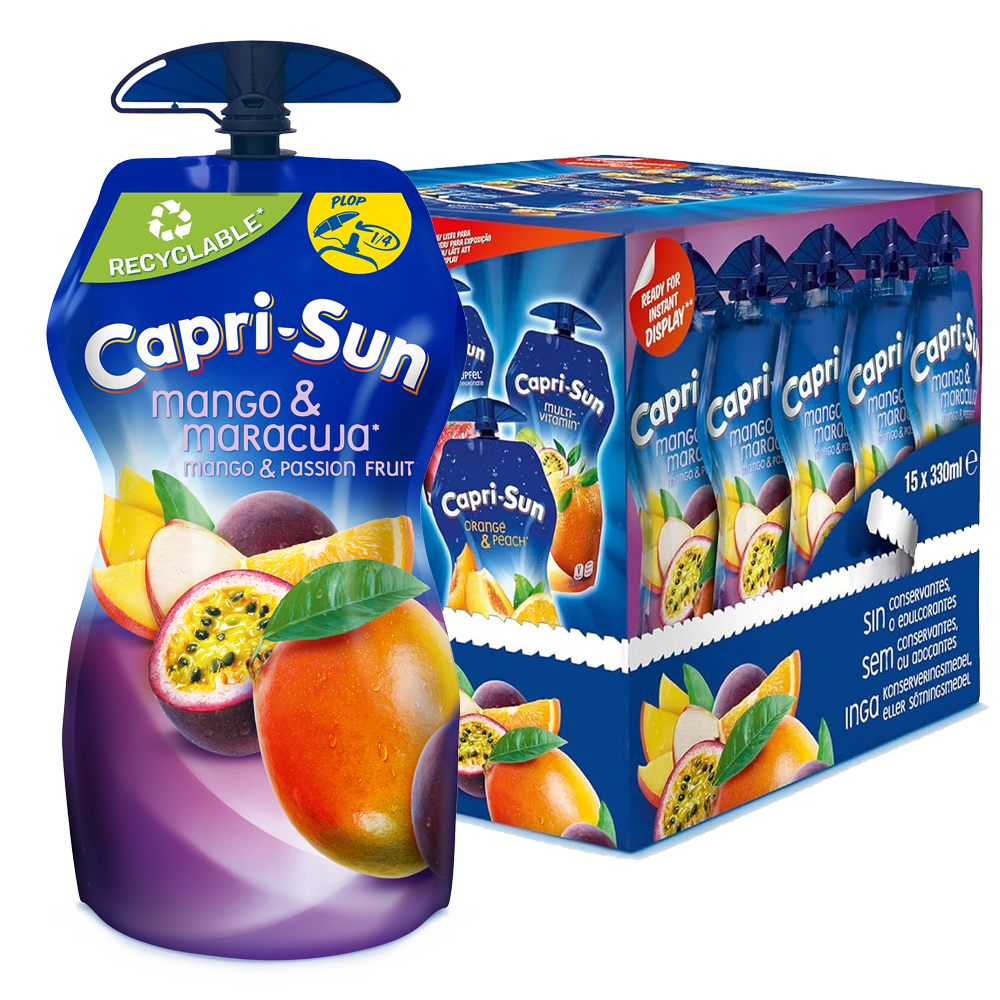 Capri-Sun Mango Passionsfrukt 33cl x 15