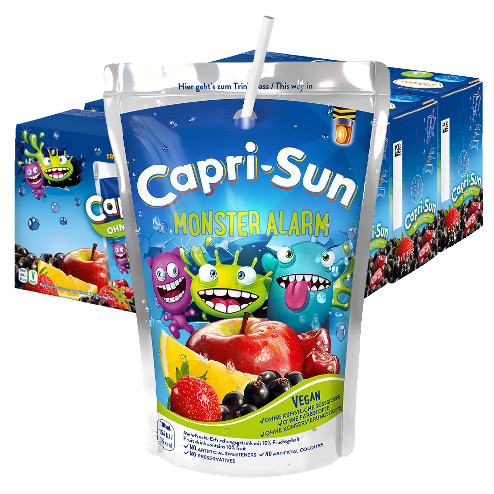 Capri-Sun Monster Alarm 200ML x 40