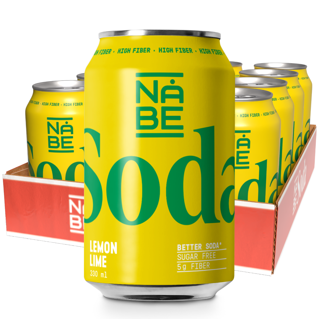 NÅBE Soda Lemon/Lime  33cl x 12st
