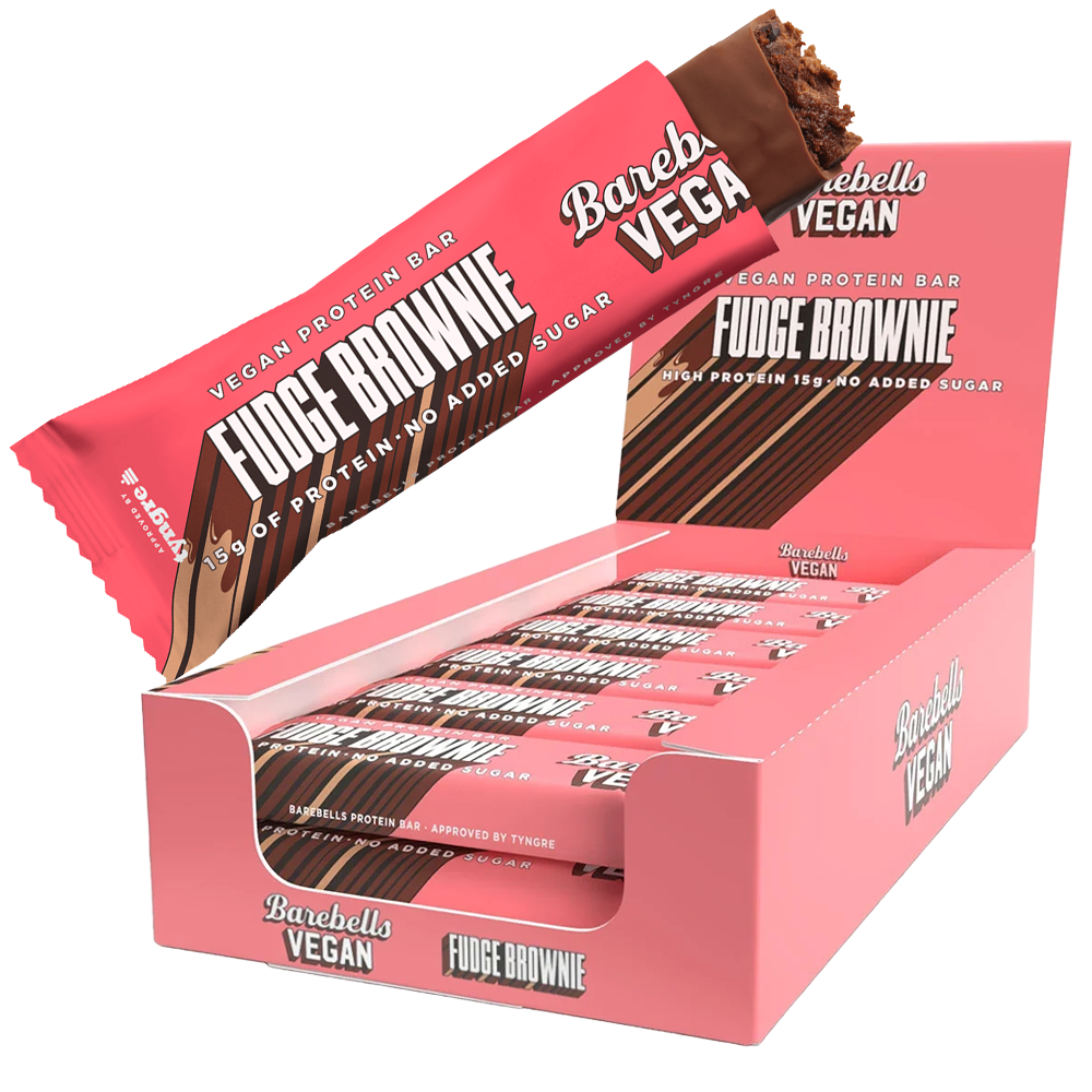 Barebells Vegan Fudge Brownie 55g x 12st