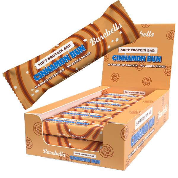 Barebells Soft Bar Cinnamon Bun 55g x 12