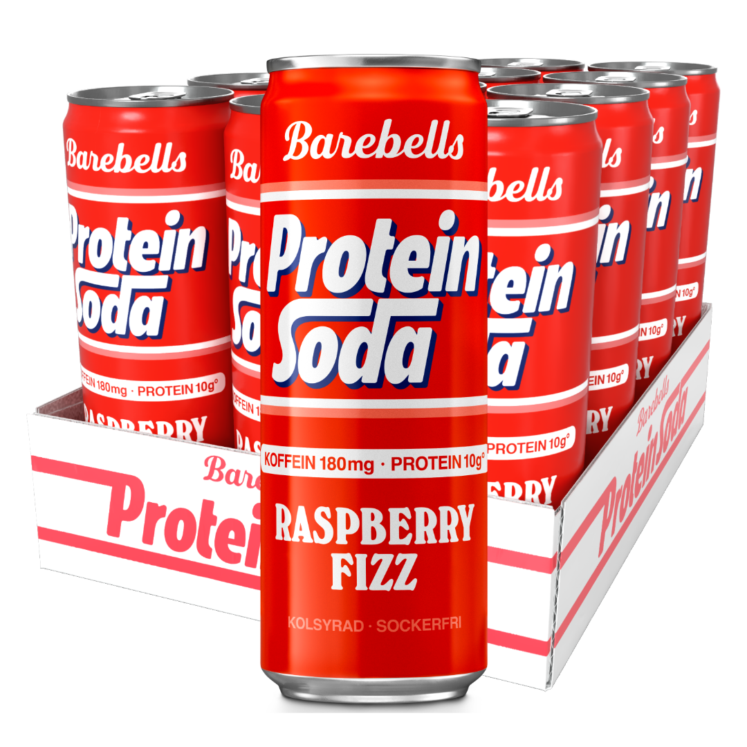 Barebells Protein Soda Raspberry Fizz