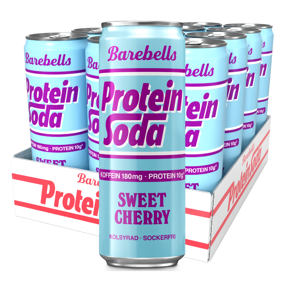 Barebells Protein Soda Sweet cherry 12st