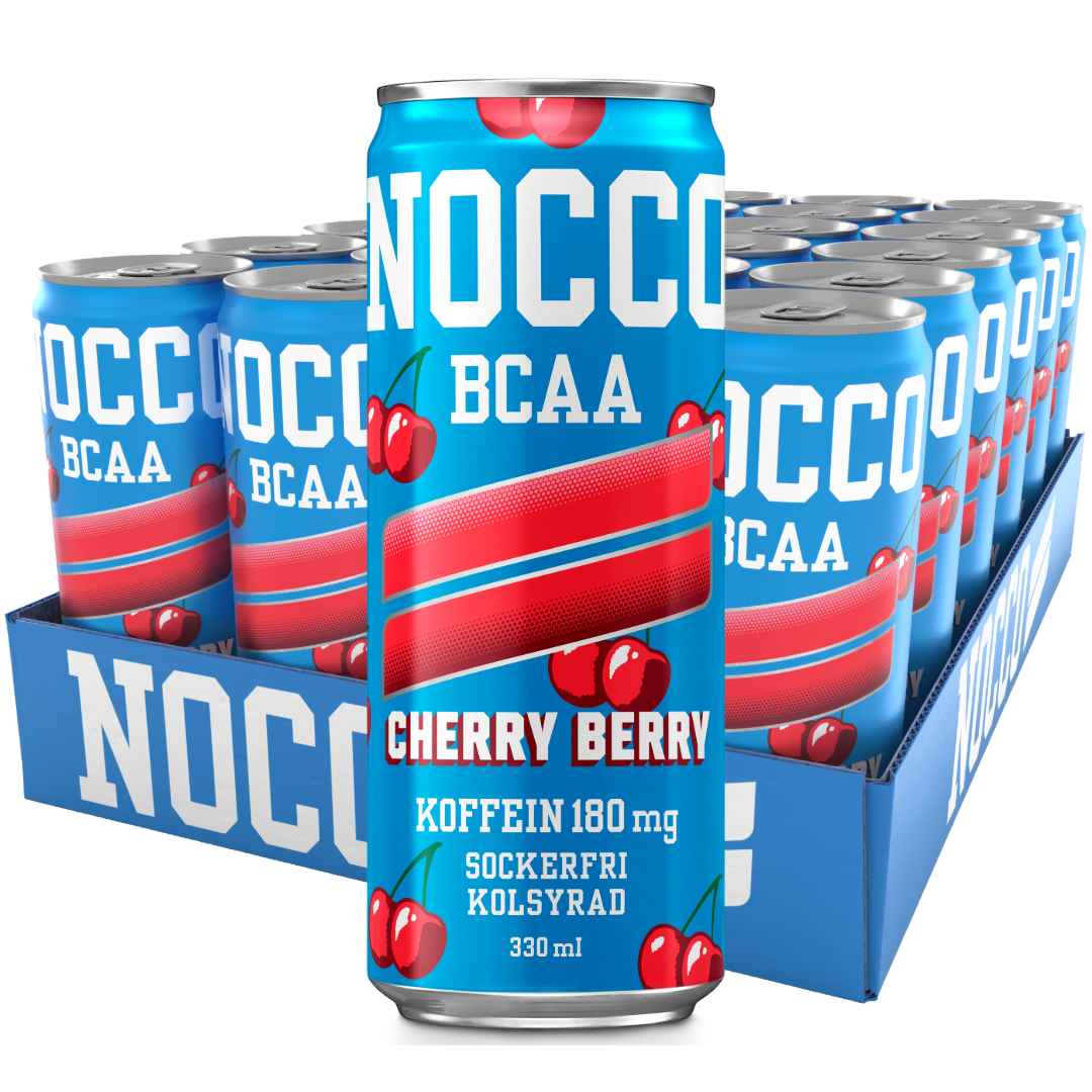 NOCCO Cherry Berry 33cl x 24st
